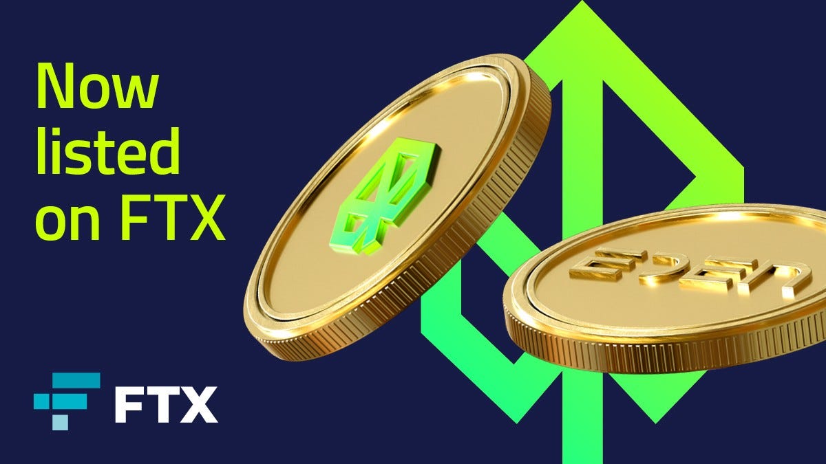FTX Exchange Lists EDEN Token. On Tuesday, August 24, FTX Exchange