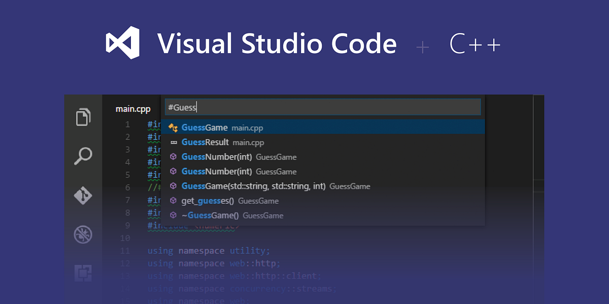 visual studio code vs visual studio for c++ linux