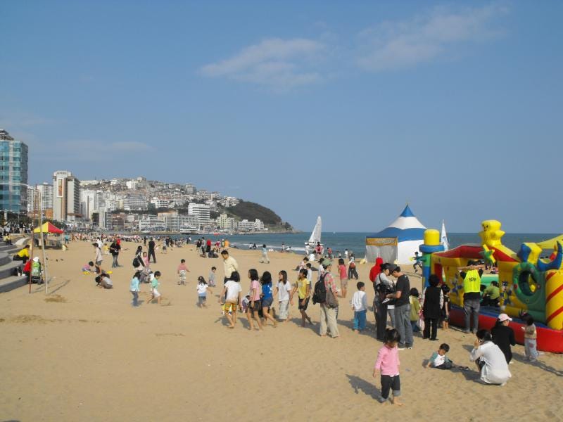 Destination Haeundae Sand Festival Busan Chris Backe