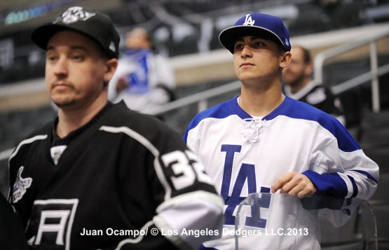 la kings la dodgers jersey