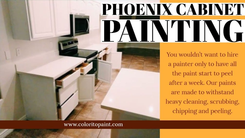 Scottsdale Cabinet Painting Colorito Paint Medium