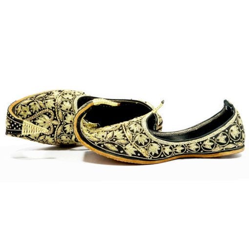 black punjabi jutti for mens