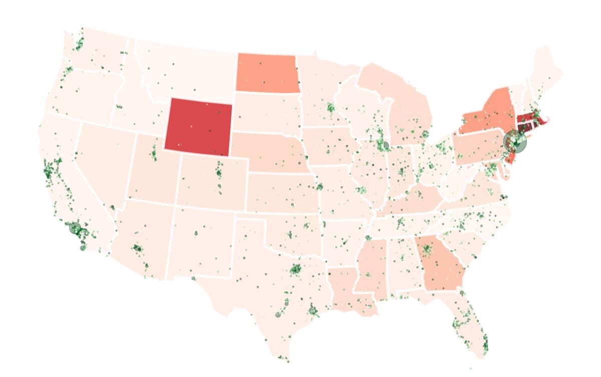 Geographical Plotting With Python Visualizing Geospatial Data In Python | By Paco Nathan | Towards Data  Science