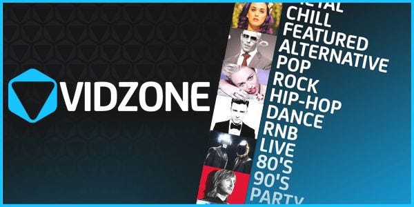 Vidzone App Brings Over 55,000 Music Videos to the PlayStation 3 | by  Sohrab Osati | Sony Reconsidered