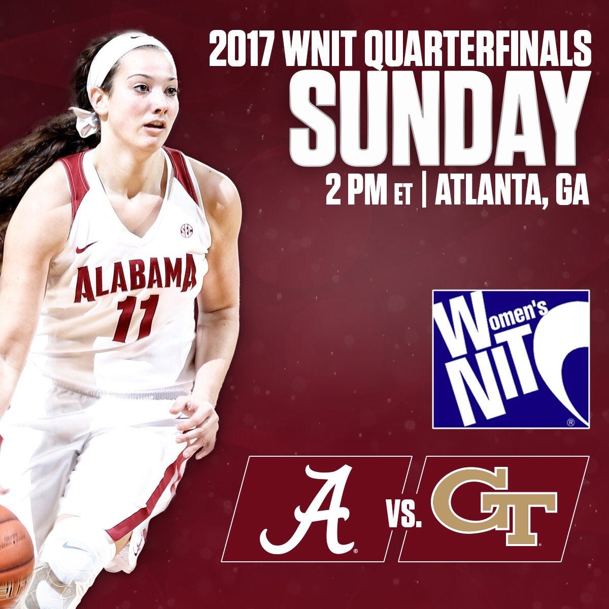 Alabama Women’s Basketball Preview Women’s NIT — Tech by