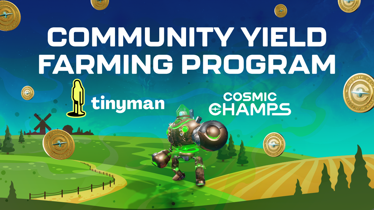 How to Participate in the Tinyman COSG Community Yield Farm by Cosmic