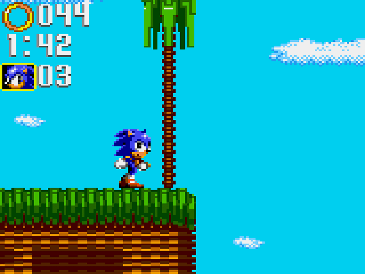 sonic triple trouble master system