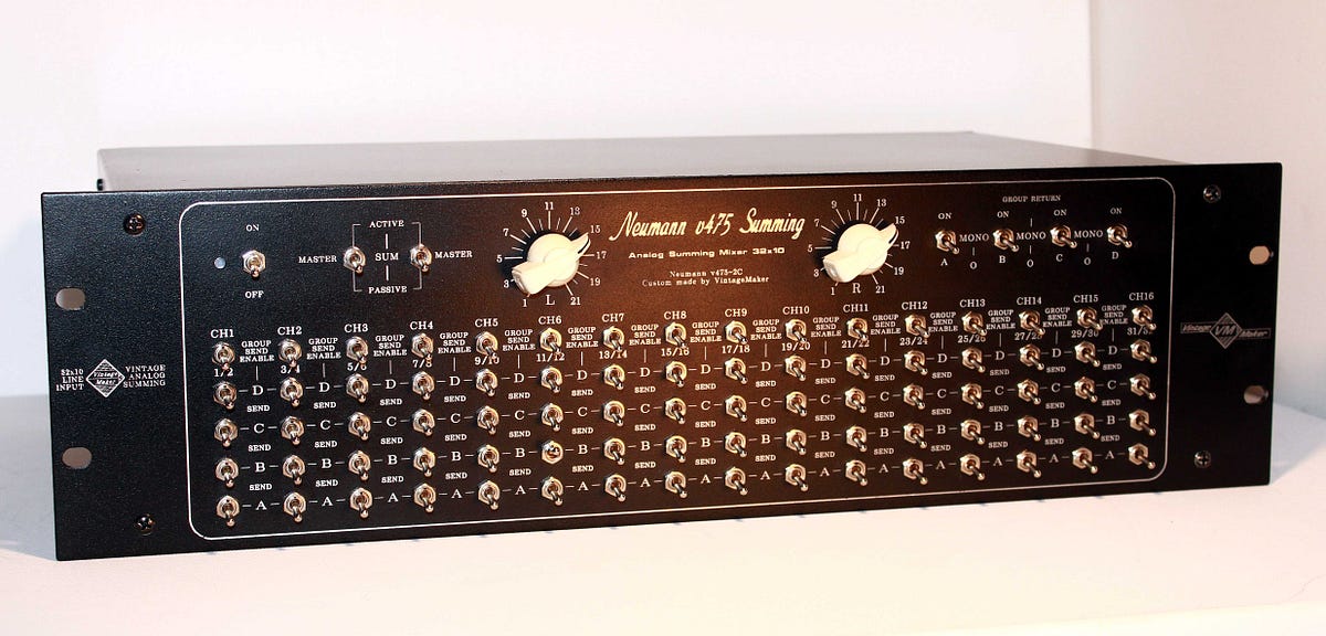 What exactly does a summing mixer box? by Paul Taylor Medium