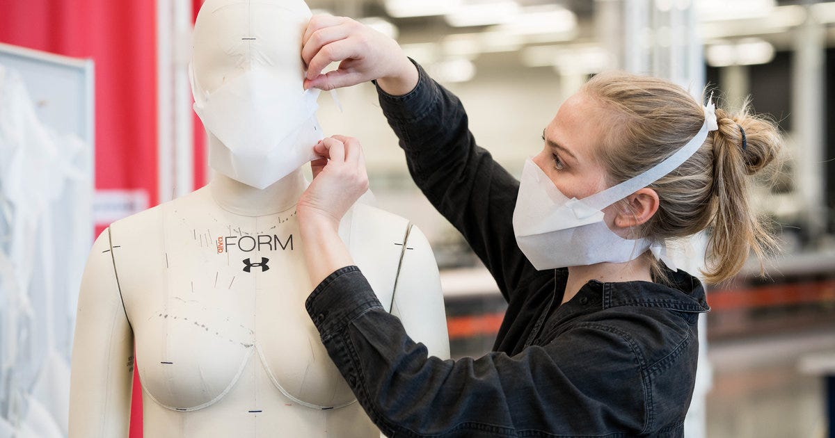 Under Armour Innovation Leaders and Teammates Join Fight Against COVID-19 |  by ShopRunner | ShopRunner | Medium