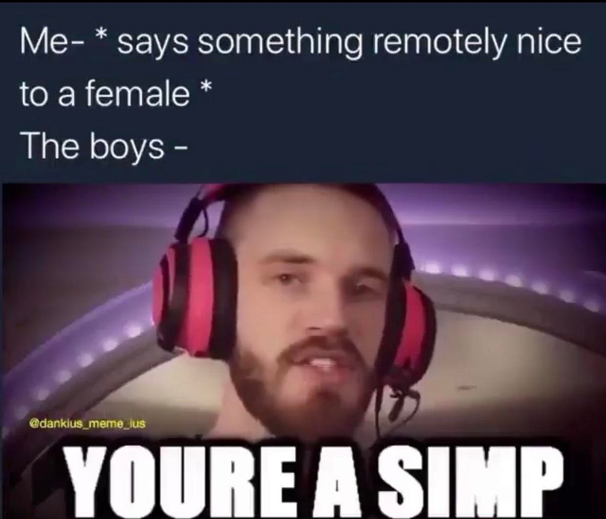 The Simp Series Continues Anthony Carbonetta Medium