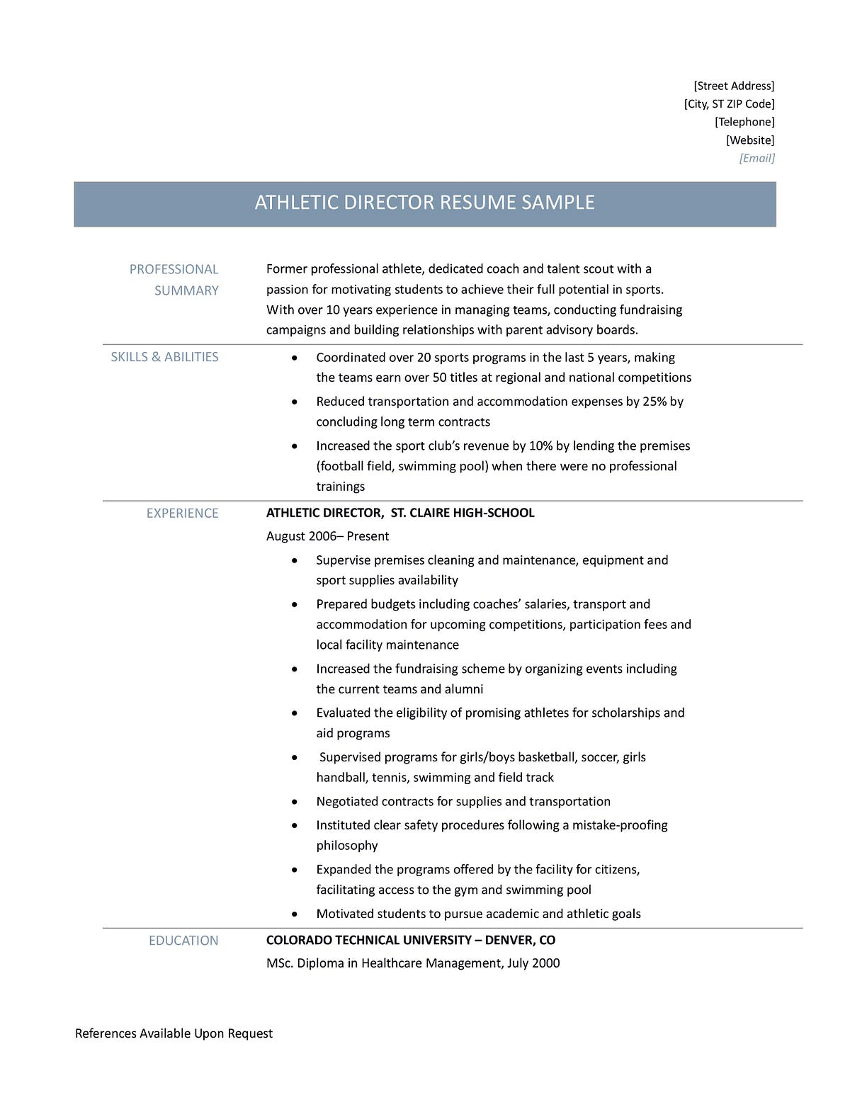 Video Resumes: Let the Applicant Beware | blogger.com athlete video resume