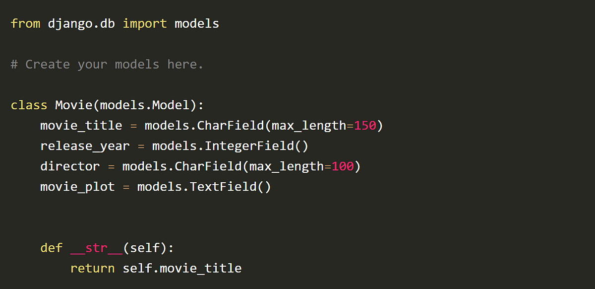 How to use Django Models