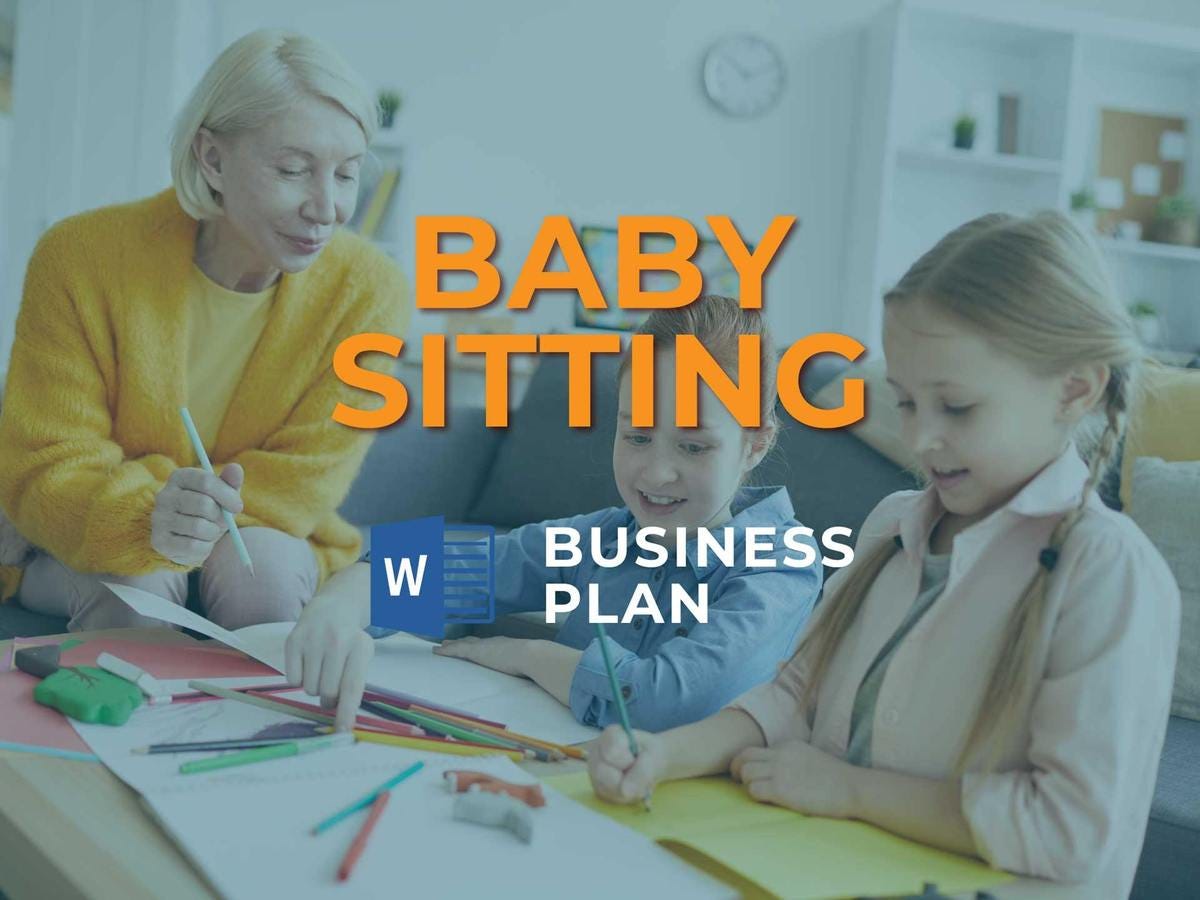 how to make a business plan for babysitting