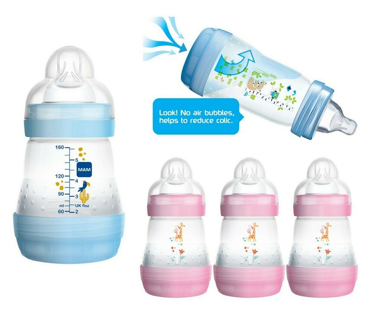 mam slow flow bottles