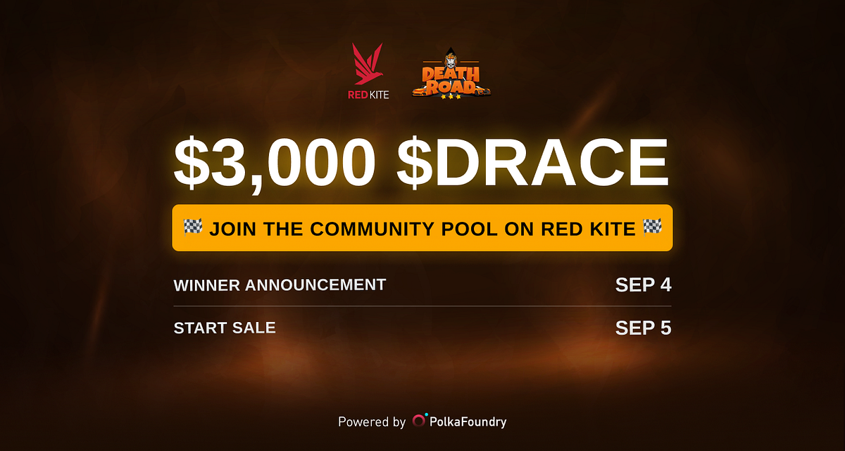 Don’t have a tier? Let’s join the $DRACE Community pool!