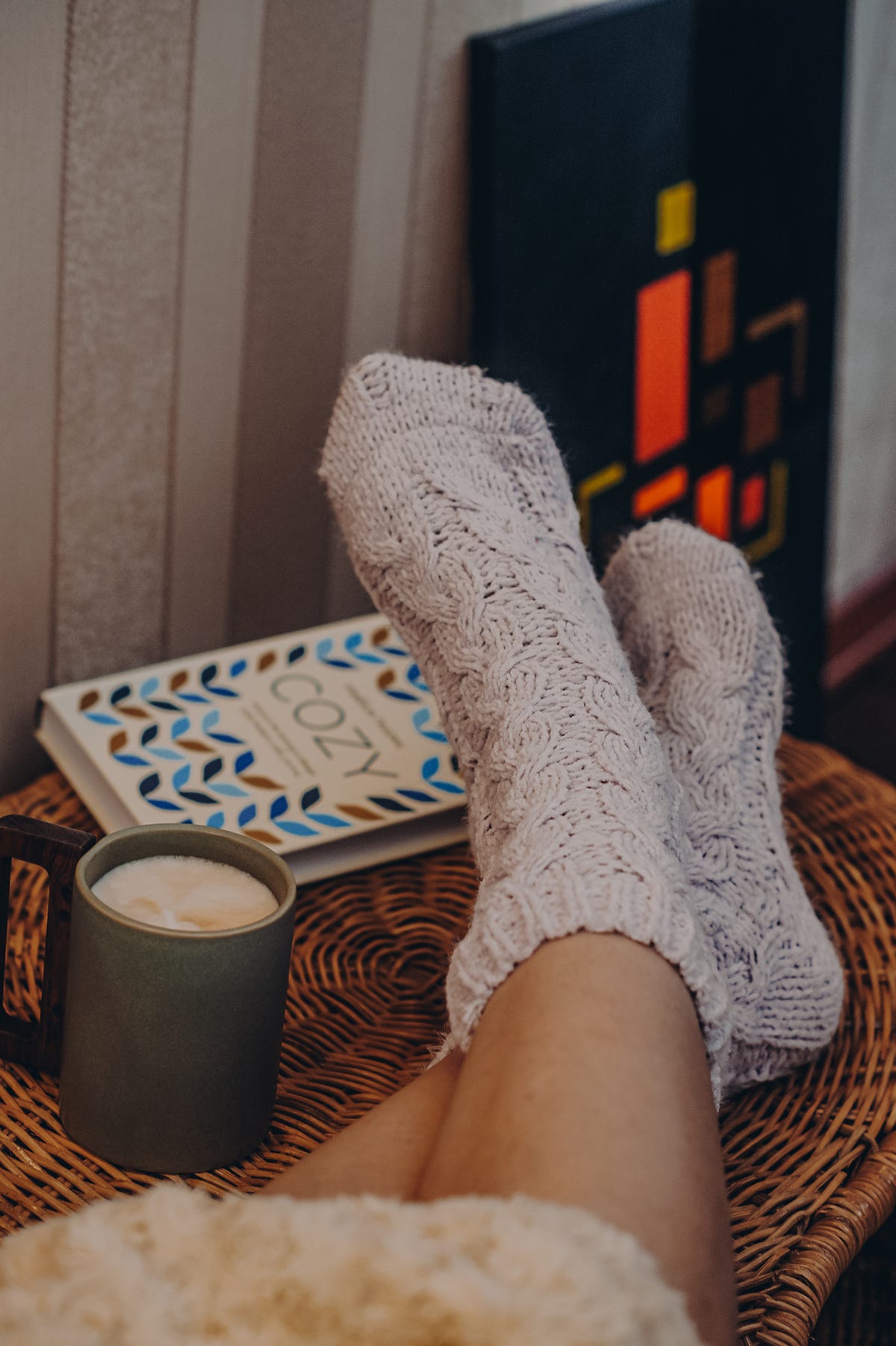 Wearing Socks to Sleep. I never thought I’d do that. by Graciela