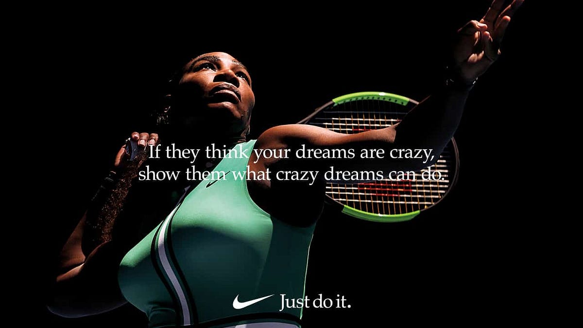 nike it's only crazy until you do it