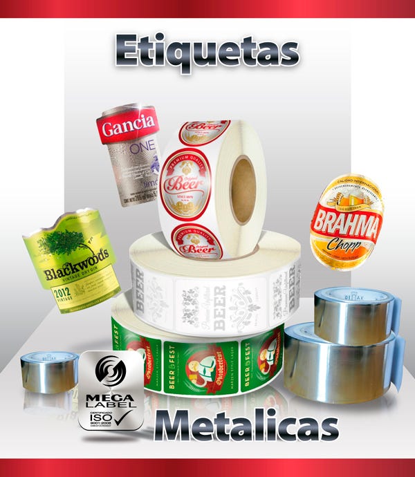 Etiquetas Metalizadas. Las etiquetas metalizadas que… | by Empresa MXN |  Medium