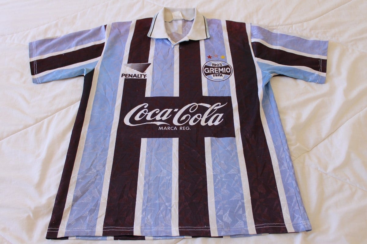 ultima camiseta do gremio