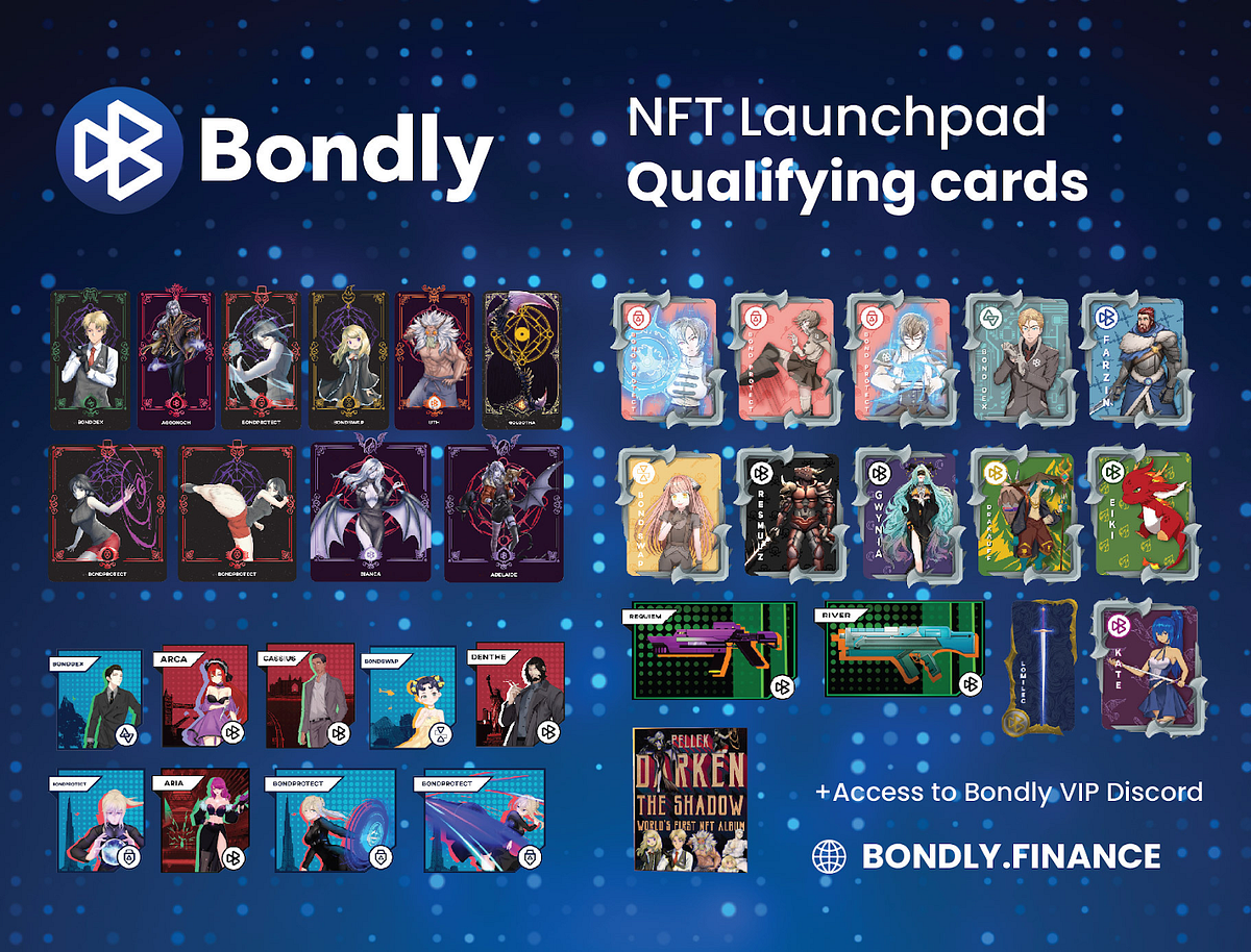Updated: Which BCCG NFT’s Qualify For The Bondly NFT Launchpad?