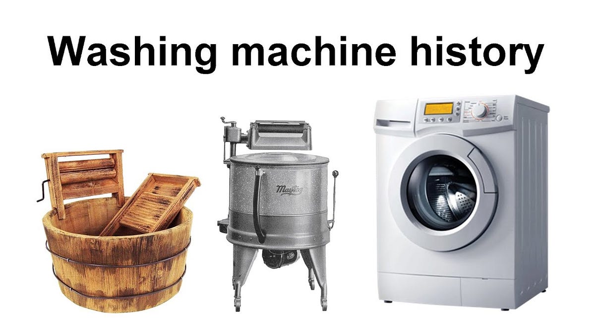 Tech History Washing Machines — then and now by Veeran Rajendiran