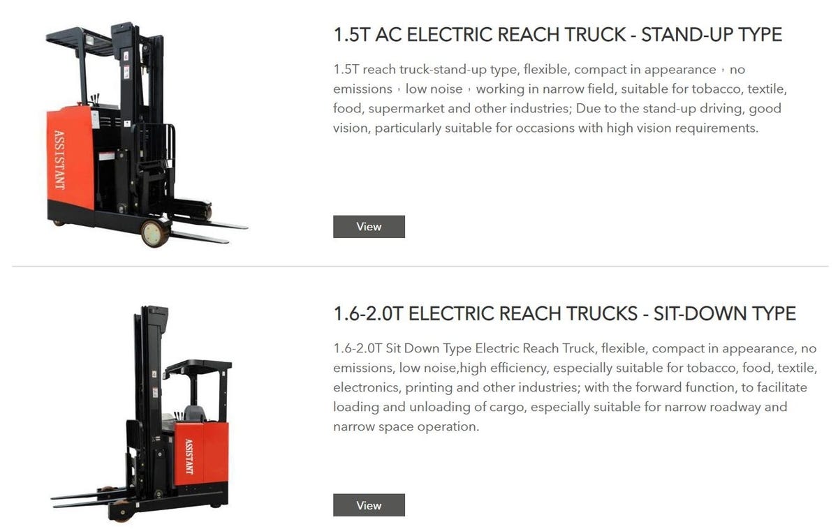 Stand up reach forklift certification