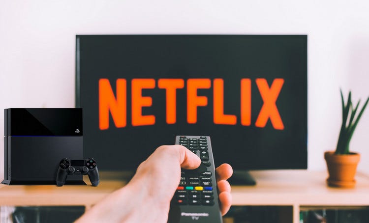 netflix for playstation 4