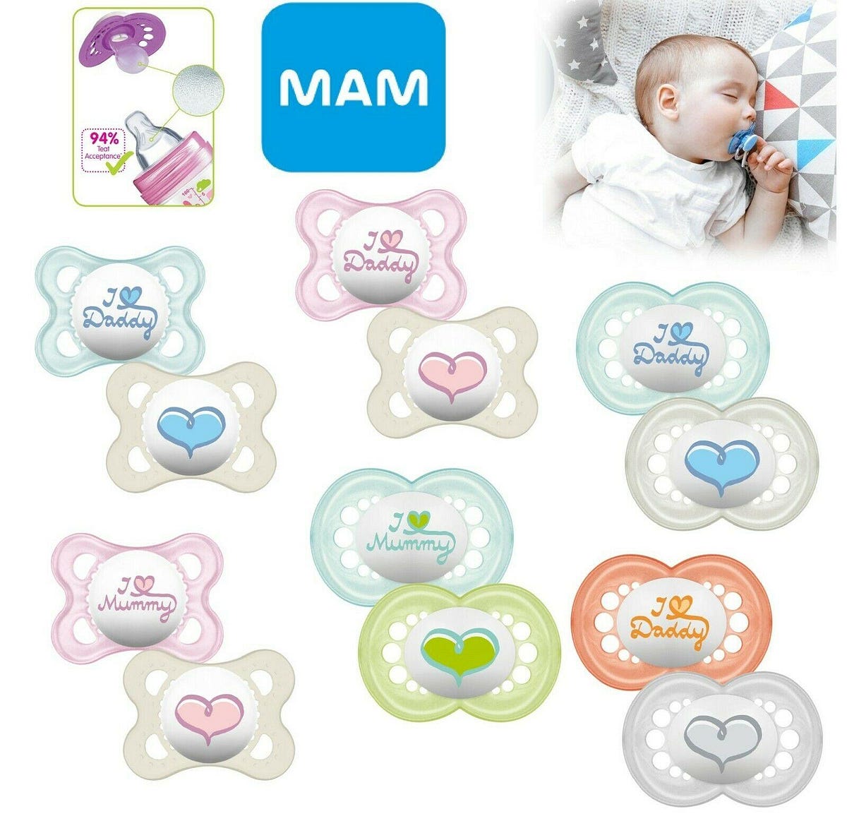 mam pacifier nipple