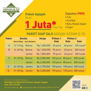 Murah Paket Aqiqah Di Rawa Buaya 081380222307 Azzam