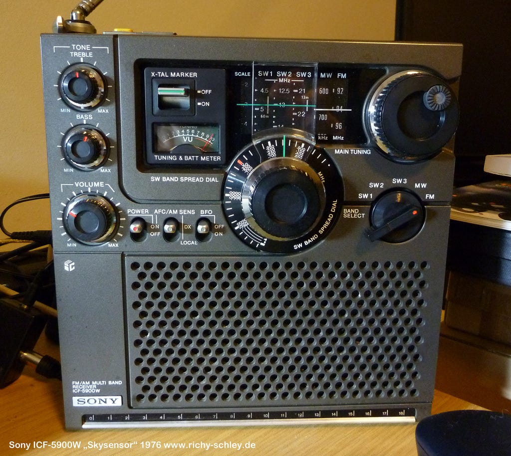 Radio receivers going digital. And it's not about digital radio | by Kenji  Rikitake | Radio: The Golden Days and The Future | Medium