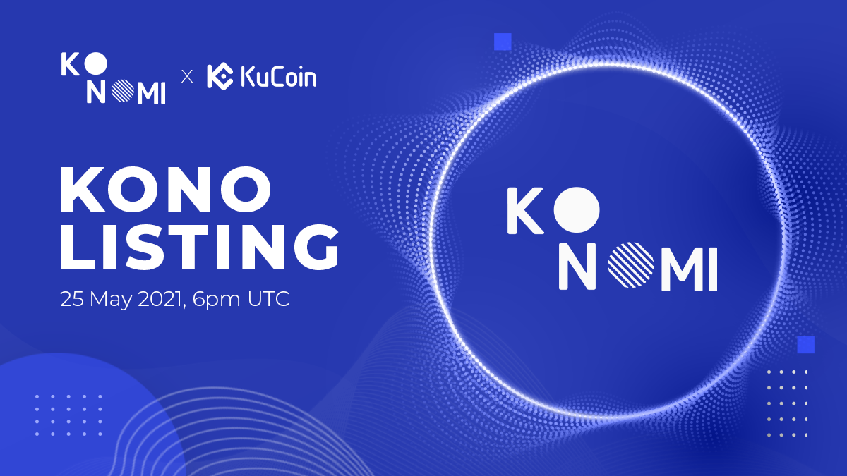 Konomi Network Listing Announcement on Kucoin