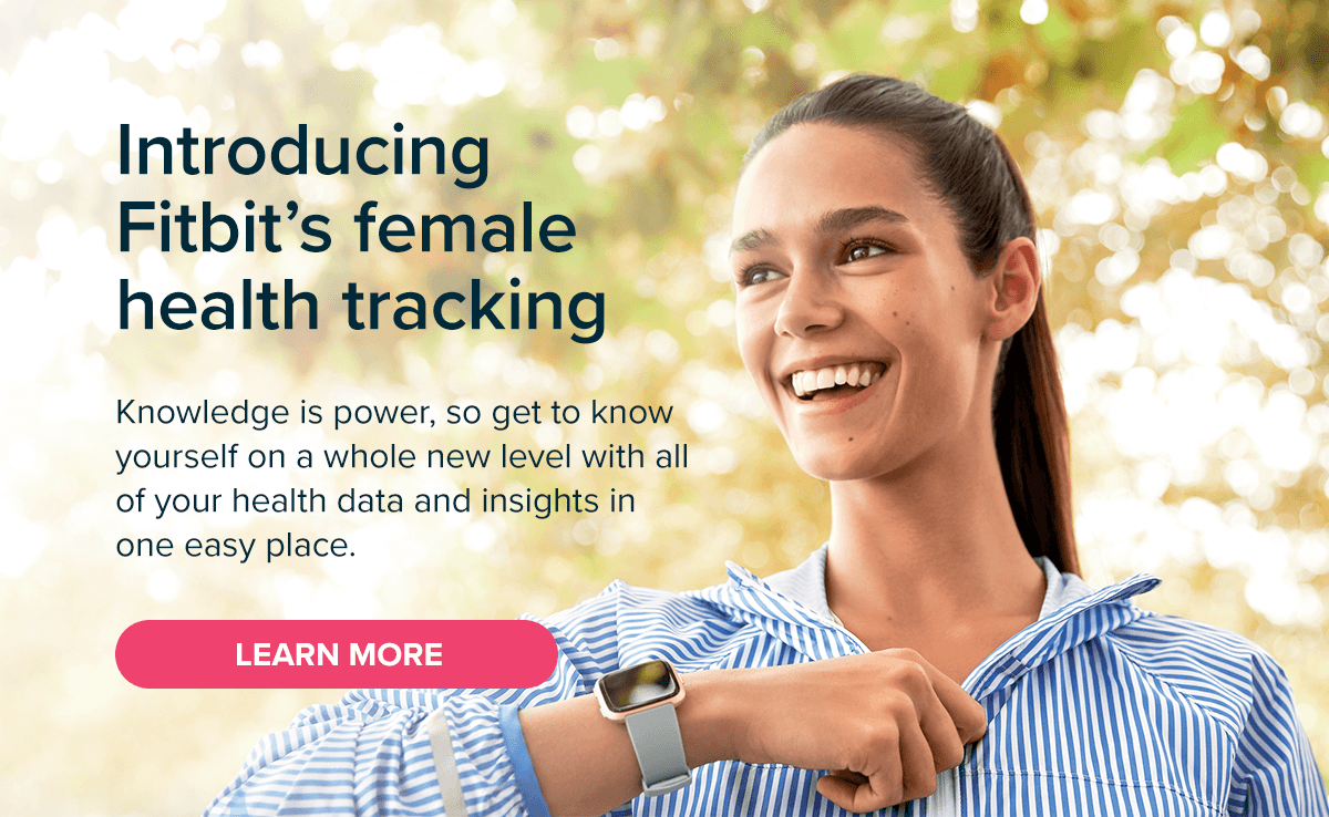 fitbit female health tracking