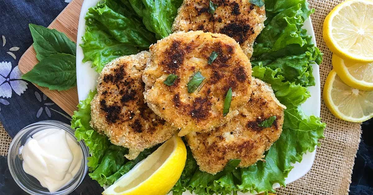 Jumbo Lump Carolina Crab Cake I M Calling This Carolina Crab Cakes By Cait Robertson Avatar Nutrition Medium