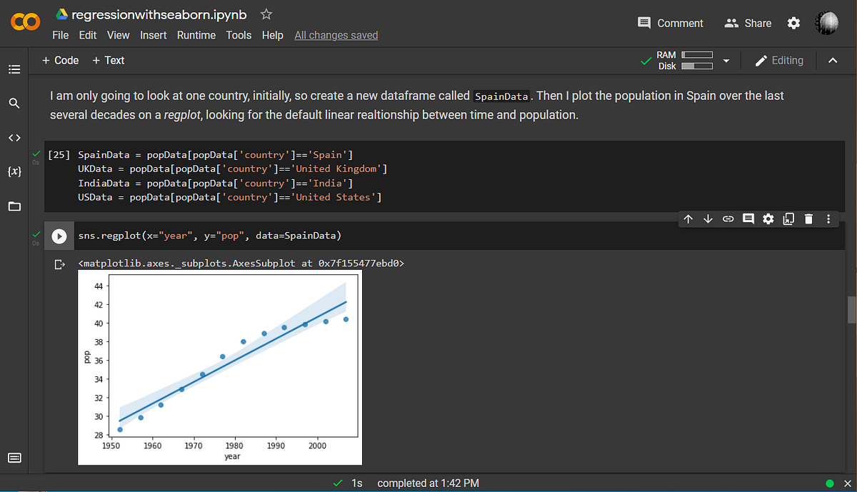 Google Colab: An Online Jupyter Notebook That You Should Definitely Try |  by Alan Jones | Towards Data Science