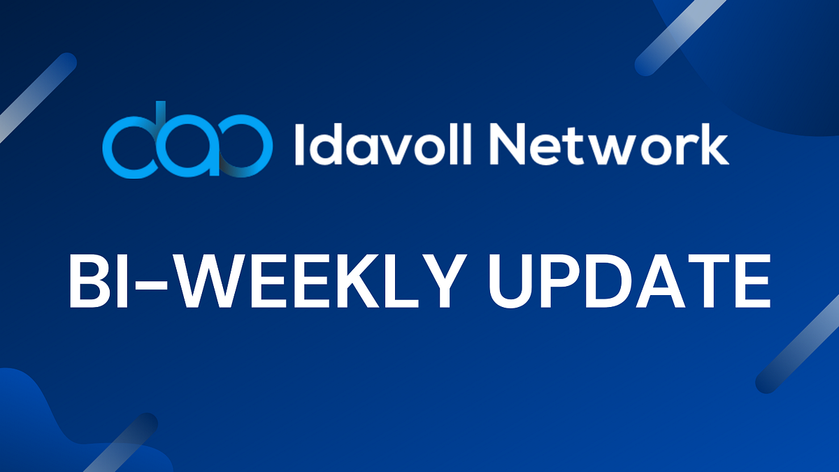 IDAVOLL NETWORK Bi-Weekly Newsletter- August EDITION 1