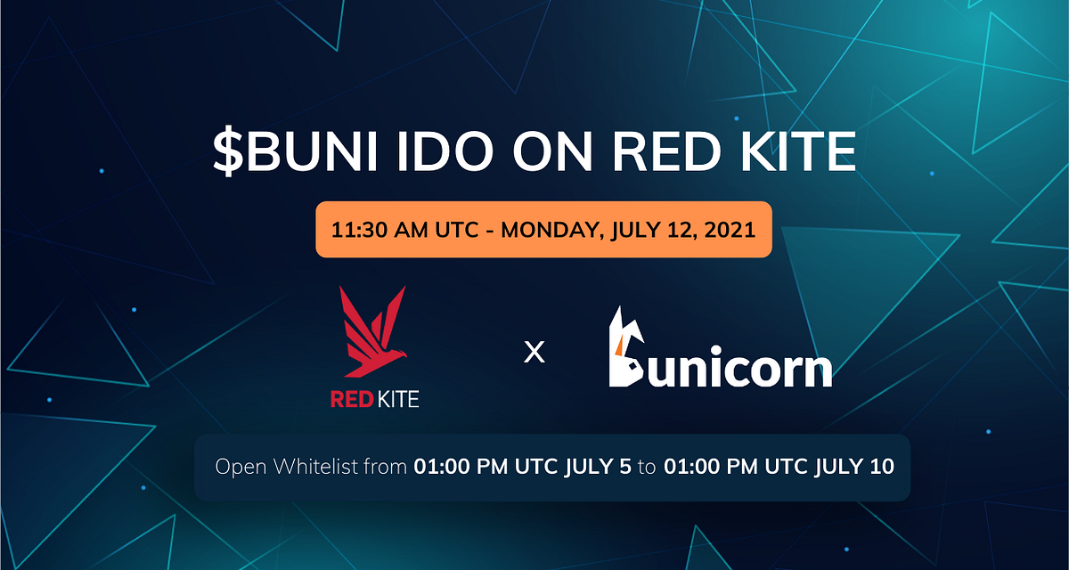 Whitelist for $BUNI IDO Pool on Red Kite is Now Open!