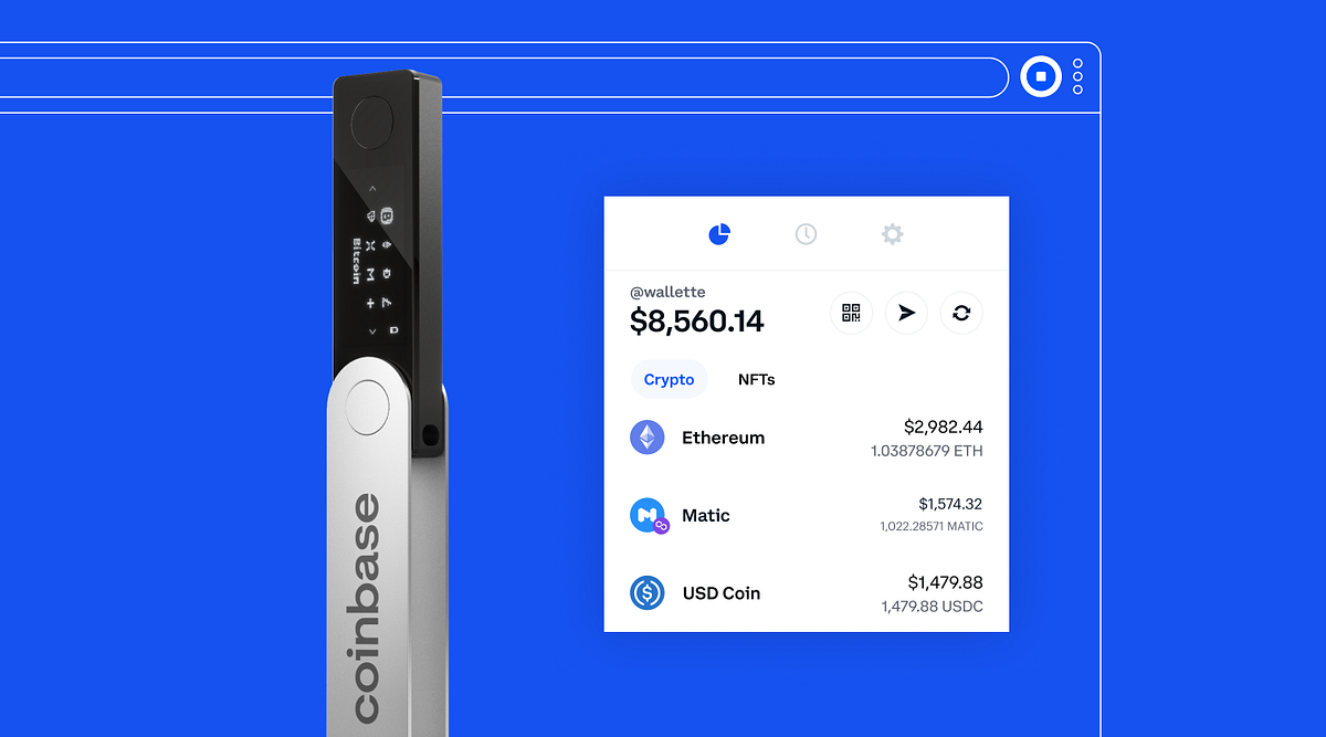 Ledger hardware wallets now supported on Coinbase
