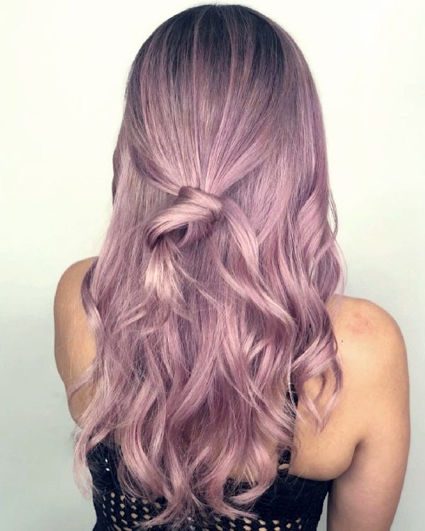 Lila Haare Werde Eine Pastellprinzessin Oder Eine Gewagte Mauve Konigin By Adelyte Klein Medium