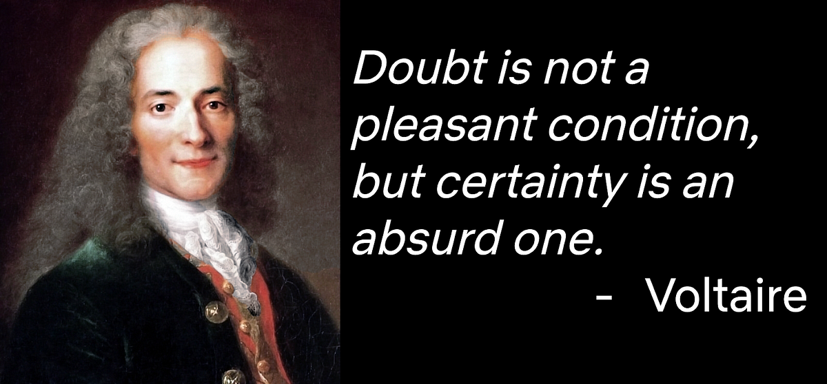 Building confidence in a decision