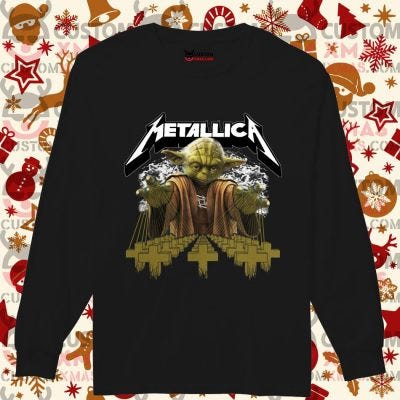 metallica yoda shirt