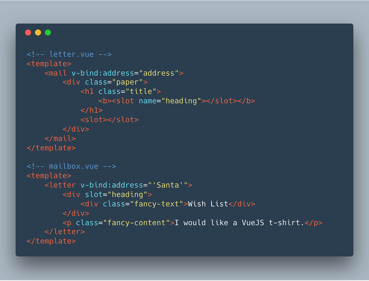 Slots vue js app