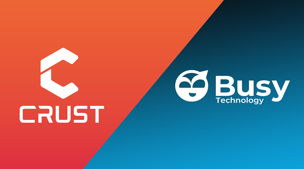 Crust Network and Busy Technology Cooperation Announcement