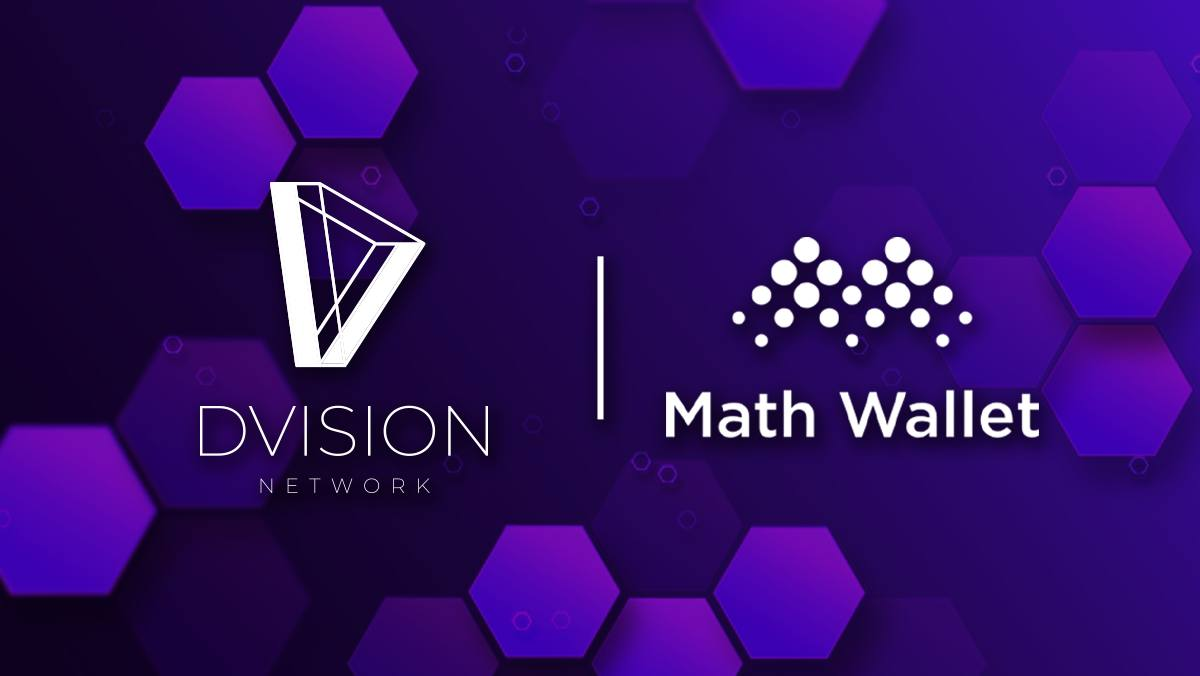 MathWallet partnered with Dvision Network t