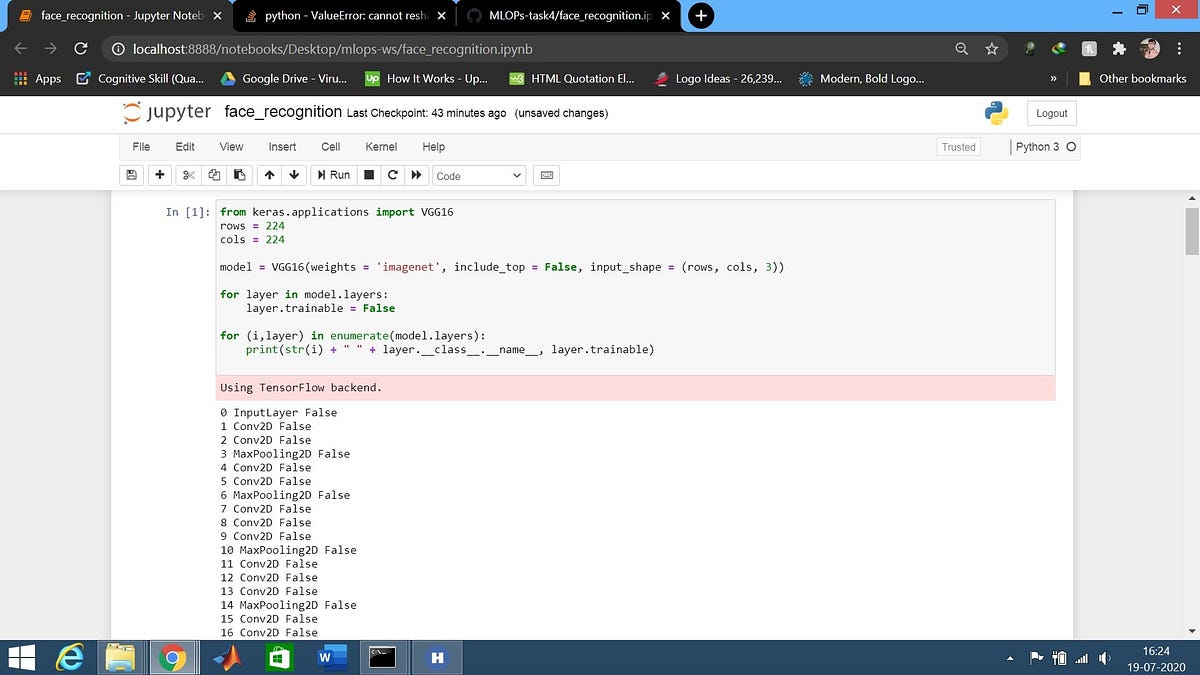 MLOps Task 4 (Face Recognition using VGG16) by AKHILESH KUMAR Medium