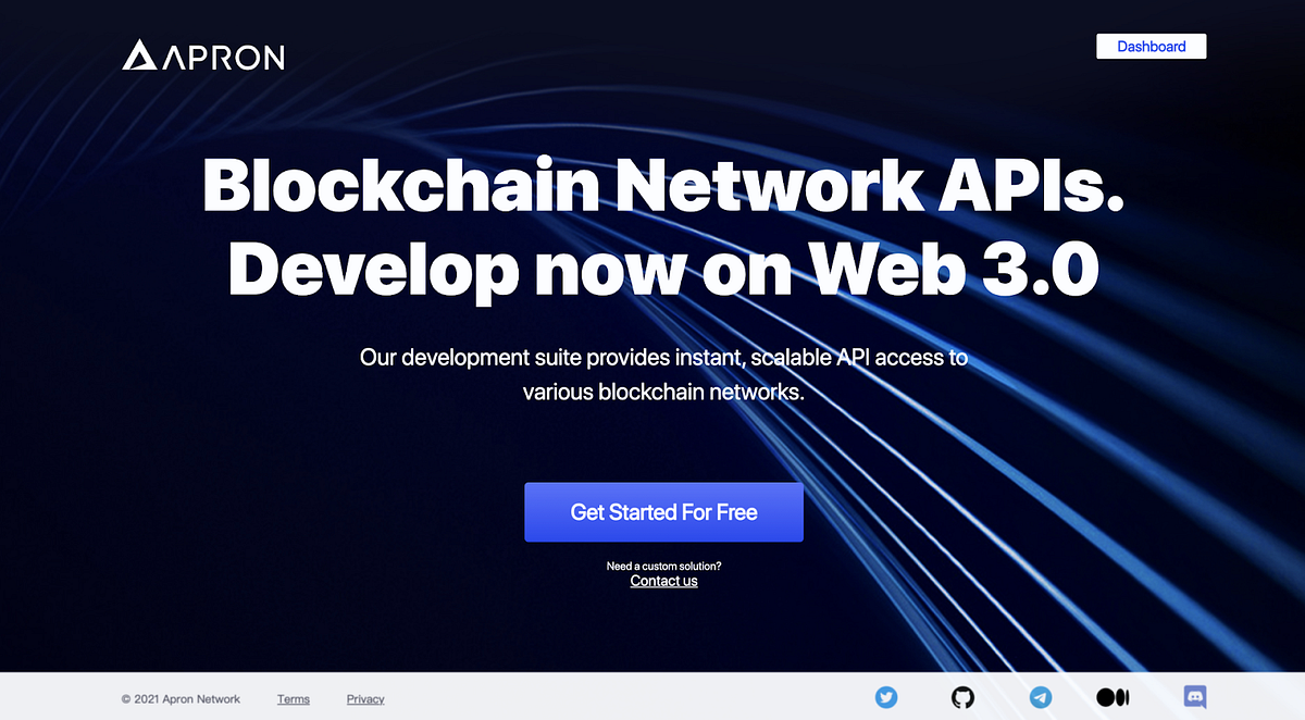 Apron Dashboard Update