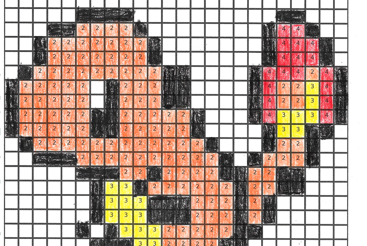 Infinite colorbynumber worksheets for your kids by Roberto Font