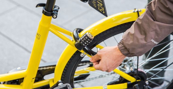 ofo lock