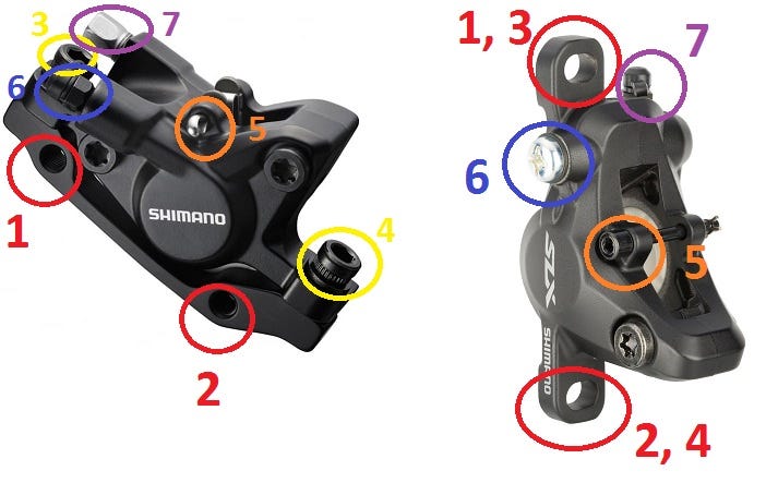 adjusting bicycle disc brakes