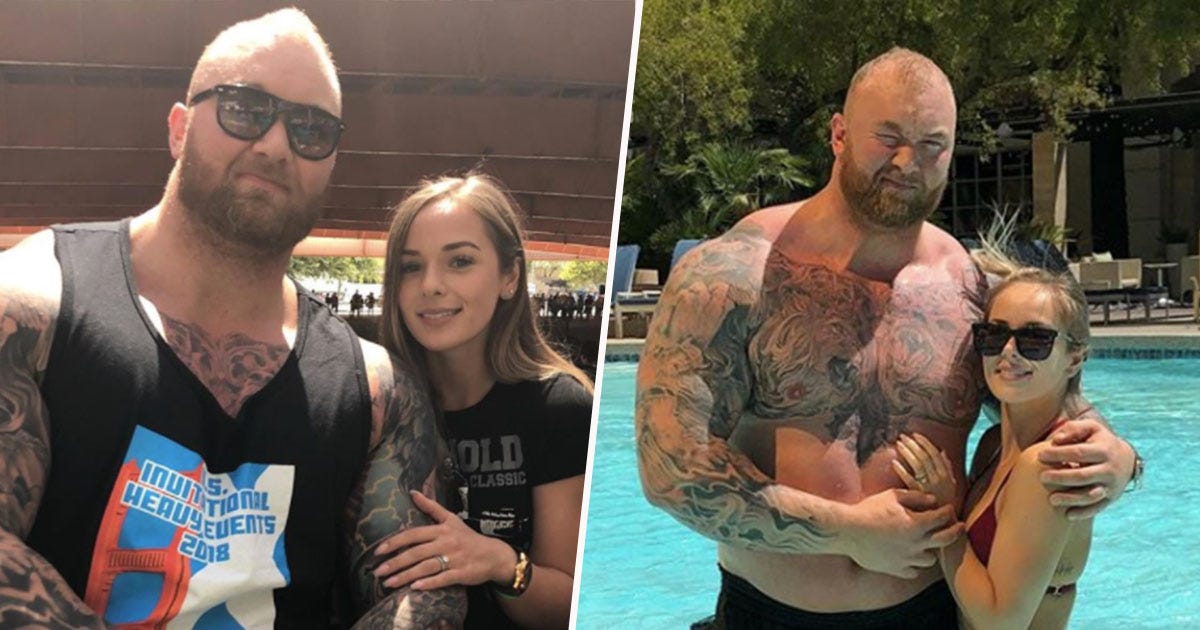 The star Of the Game Of Thrones ‘ mountain ‘ and his wife Kelsey answer