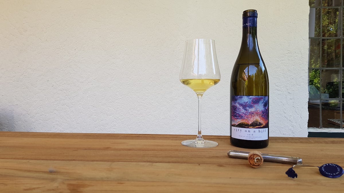 City On A Hill Chenin Blanc Viognier 2016 Around South